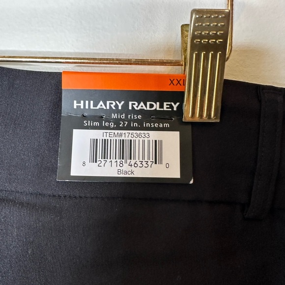 Hilary Radley Ladies' Size XXL Pull-On Visit > Ankle Pant, - Picture 5 of 7